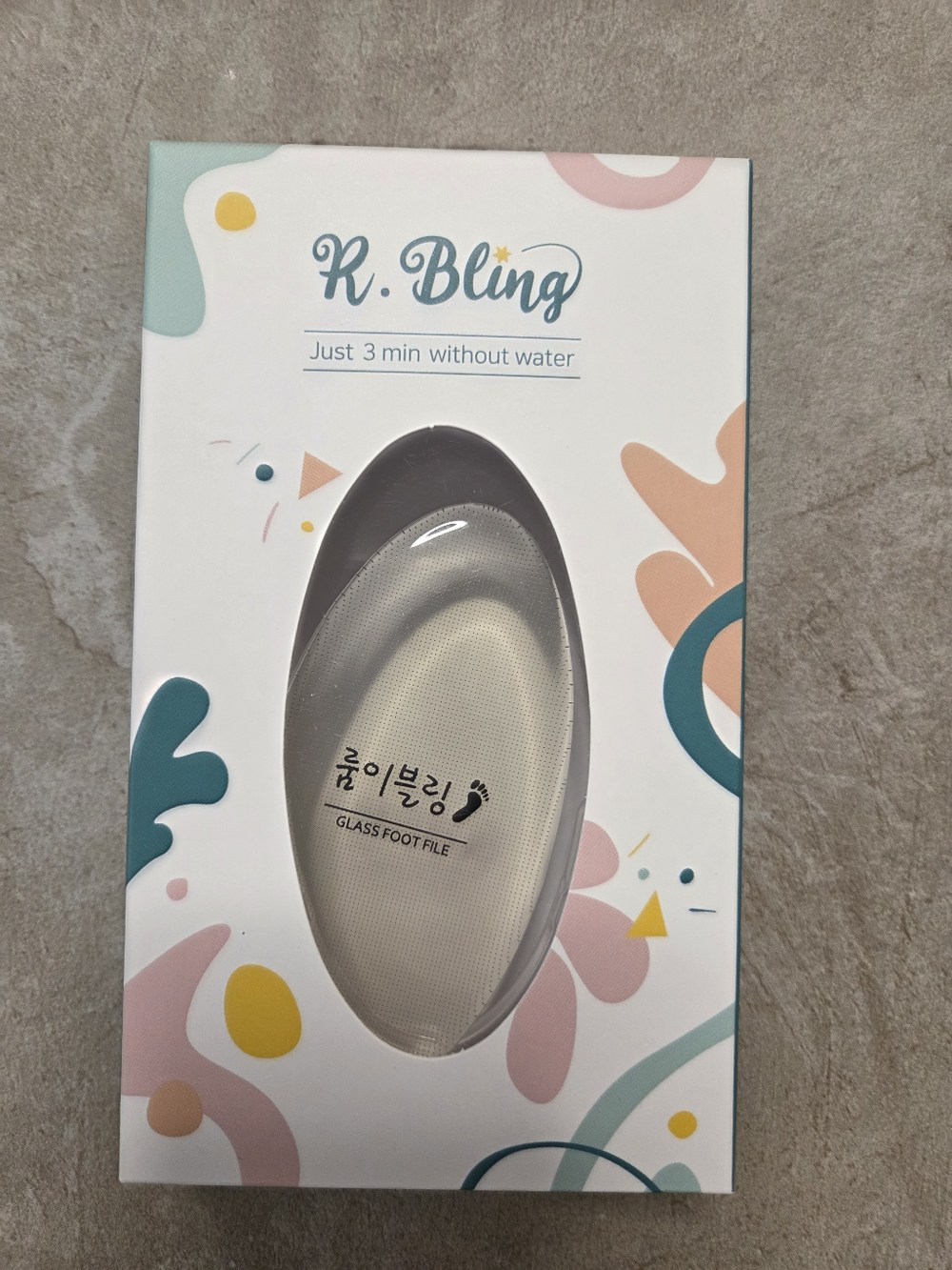 발각질제거 제거기 발바닥 뒤꿈치 굳은살제거 유리 글라스 구매 후기 이미지